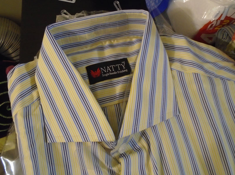 Yellow striped Natty Shirt